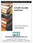 GAAP: Inside and Out. Course #5270J/QAS5270J Course Material