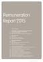 Remuneration Report 2015