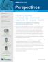 Perspectives. U.S. Municipal Debt An Infrastructure Investment Opportunity for European Insurers NEAM VANTAGE POINT