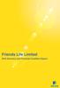 Friends Life Limited Solvency and Financial Condition Report