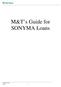 M&T s Guide for SONYMA Loans