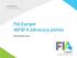 FIA Europe MiFID II advocacy points