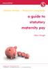 a guide to statutory maternity pay