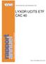 LYXOR INTERNATIONAL ASSET MANAGEMENT (LIAM) LYXOR UCITS ETF CAC 40