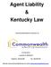 Agent Liability & Kentucky Law