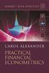 Market Risk Analysis Volume II. Practical Financial Econometrics