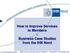 How to Improve Services to Members Business Case Studies from the IHK Nord