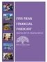 FIVE-YEAR FINANCIAL FORECAST. Fiscal Year Fiscal Year