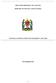 THE UNITED REPUBLIC OF TANZANIA MINISTRY OF FINANCE AND PLANNING