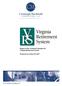 Report on the Actuarial Valuation for Virginia Retirement System