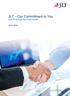 JLT Our Commitment to You And Financial Services Guide. June 2016
