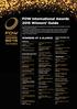 FOW International Awards 2015 Winners Guide
