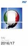 FOREWORD. Italy. Services provided by member firms include: