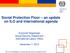 Social Protection Floor an update on ILO and international agenda