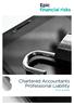 Chartered Accountants Professional Liability. Policy wording