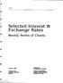 Selected Interest & Exchange Rates