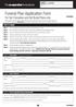 Funeral Plan Application Form For Set Cremation and Set Burial Plans only