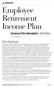Employee Retirement Income Plan Summary Plan Description / 2003 Edition