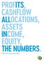 PROFITS, CASHFLOW ALLOCATIONS, ASSETS INCOME, EQUITY, THE NUMBERS.