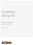 Creditstar Group AS. Interim Report. January June 2017