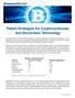 Patent Strategies for Cryptocurrencies and Blockchain Technology