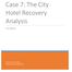 Case 7: The City Hotel Recovery Analysis CIS