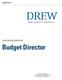 Budget Director POSITION DESCRIPTION. Budget Director. Drew University has retained KULPER & COMPANY, LLC to advise them in this search
