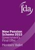 top strap New Pension Scheme 2015 Government s Final Offer Members Ballot