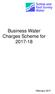 Business Water Charges Scheme for