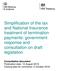 Simplification of the tax and National Insurance treatment of termination payments: government response and consultation on draft legislation