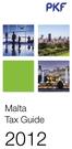 Malta Tax Guide 2012
