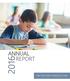 ANNUAL 2016 REPORT NB TEACHERS PENSION PLAN