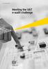 Issue 11 December Meeting the VAT e-audit challenge