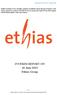 INTERIM REPORT ON 30 June 2015 Ethias Group