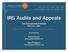 IRS Audits and Appeals