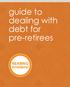 guide to dealing with debt for pre-retirees