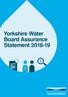 Yorkshire Water Board Assurance Statement