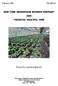NEW YORK GREENHOUSE BUSINESS SUMMARY AND FINANCIAL ANALYSIS, 2000