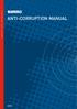 ANTI-CORRUPTION MANUAL