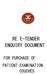 RE E-TENDER ENQUIRY DOCUMENT FOR PURCHASE OF PATIENT EXAMINATION COUCHES