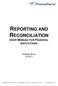 REPORTING AND RECONCILIATION USER MANUAL FOR FINANCIAL INSTITUTIONS