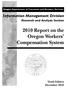 2010 Report on the Oregon Workers Compensation System