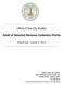 Office of the City Auditor. Audit of Selected Revenue Collection Points