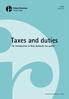 IR 295 May Taxes and duties. An introduction to New Zealand s tax system. Classified Inland Revenue Public