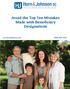 Avoid the Top Ten Mistakes Made with Beneficiary Designations