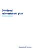 Dividend reinvestment plan. Terms and conditions