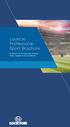 Lockton Professional Sport Brochure. Protection for Professional Athletes, Clubs, Leagues and Associations