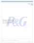 Procter & Gamble 2015 Undergraduate Report Ryan Conforti & Michelle Filippi