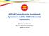 ASEAN Comprehensive Investment Agreement and the ASEAN Economic Community. Madelyn Joy Almazora Services & Investment Division ASEAN Secretariat