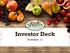 Investor Deck. November 17